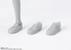 TAMASHII NATIONS Edition DX SET Color 135mm Movable Figure S.H.Figuarts Body-kun -School Life- (Gray Ver.) Approx. PVC&ABS