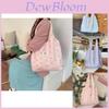 Fashionable Large Capacity Butterfly Bow Canvas Tote Bag Trendy Street Style Shoulder Bag