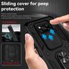 For Poco X3 Pro Case Slide Lens Armor Shockproof Phone Case for Xiaomi PocoX3 Poco X3 NFC Little X 3 Car Holder Ring Back Cover