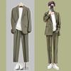 Spring and Autumn Men's Fashion Casual Suits