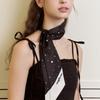 engbrox Heart and Sparkle Twilly Silk Scarf_3 Colors