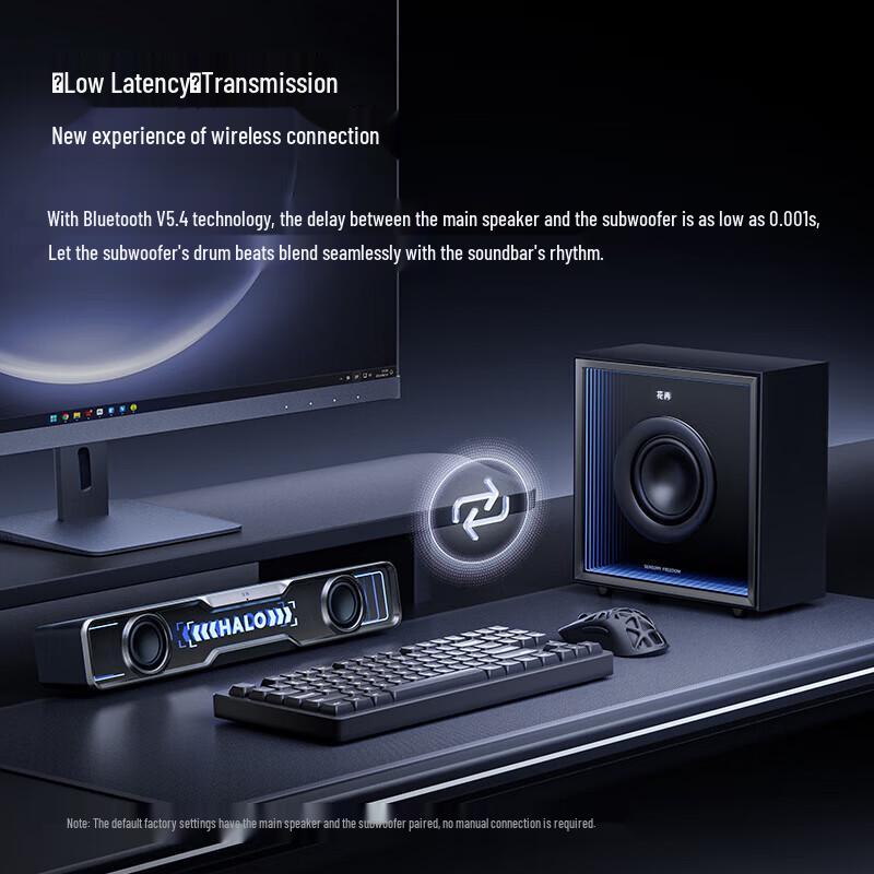 EDIFIER Halo Soundbar MAX Bluetooth Computer Speaker (CN version)