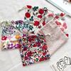 Cute Makeup Bag Multifunctional Cotton Plaid Storage Drawstring Bag For Women Portable Finishing Storage Pouch Candy Organizer