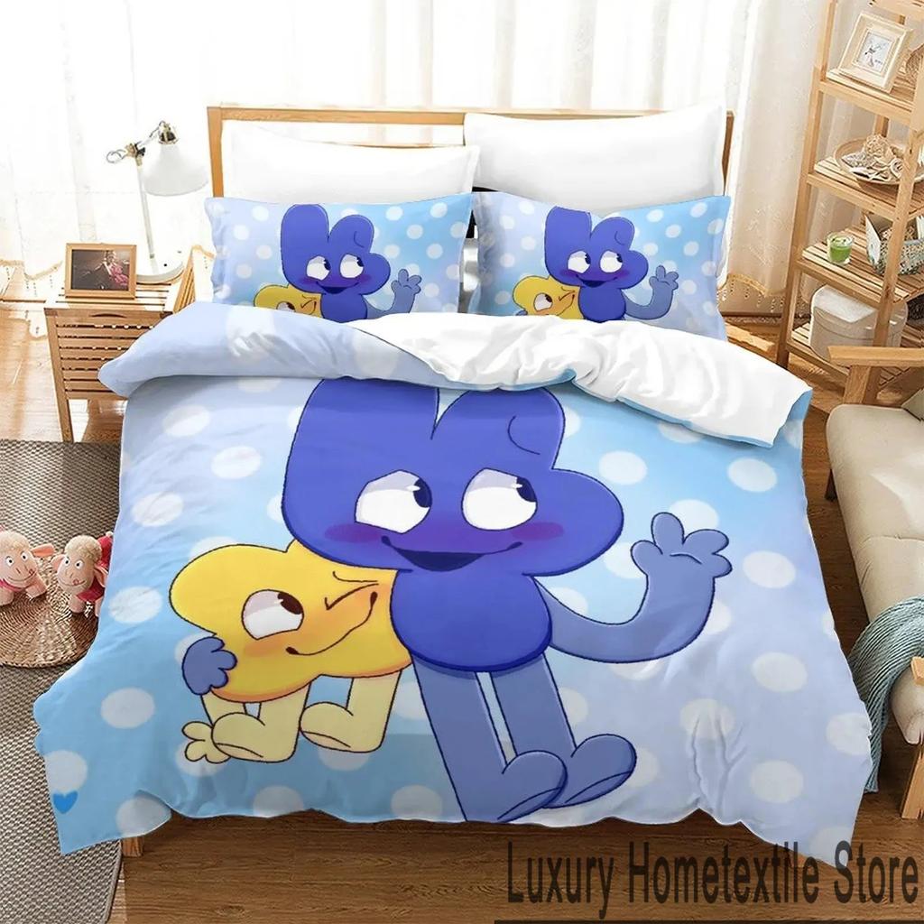 3D Print Cartoon Jacknjellify Bedding Set Boys Girls Twin Queen King Size Duvet Cover Pillowcase Bed Boys Adult