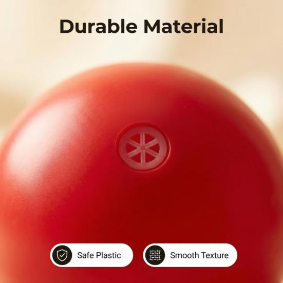 Dog Chew Ball Food-Grade Bite-Resistant Toy for Small Medium Dogs 7.5cm Spherical Shape Teeth-Cleaning Toy for Interactive Play