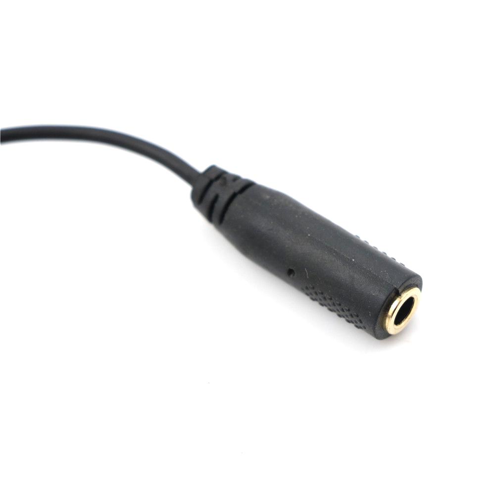 2.5Mm Male To 3.5Mm Female Earphone Stereo Audio Jack Adapter Converter Cable