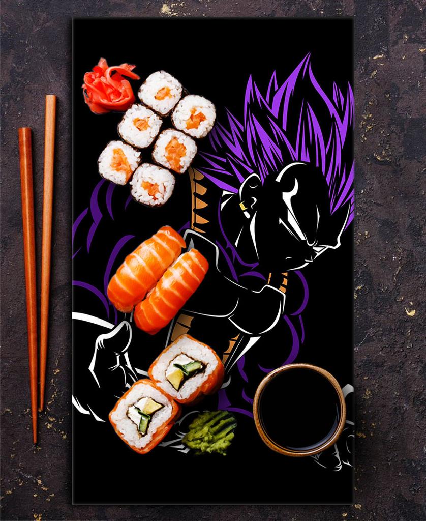 TABLA DE CORTAR DE CRISTAL 30x52 Anime