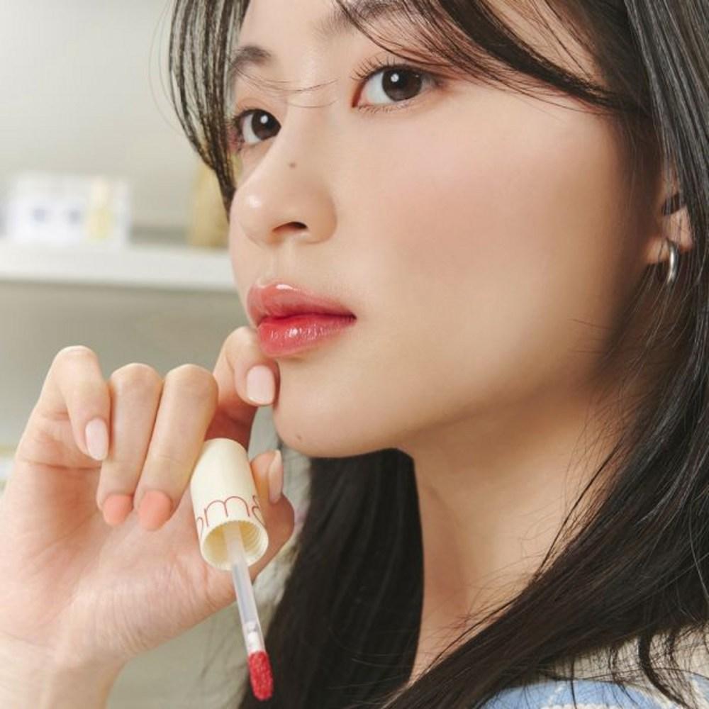 2-piece Set Rom&Juicy Lasting Tint 5.5g + Lip Mate Pencil 0.5g Moist Overlip, 19 Almond Rose_04 Pig Breeze, 1 Piece