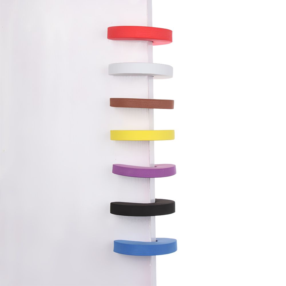 1PC New Door Clip Soft Door Stopper Guard Finger Protector   Safety