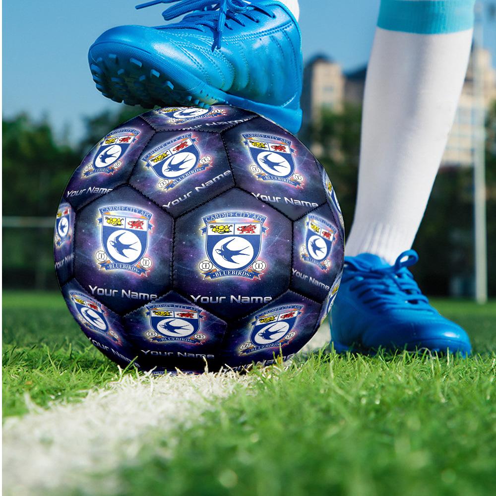 Cardiff City Mode Größe 5 Fußball Verschleißfest Rutschfest Fußball Für Sporttraining Unterhaltung