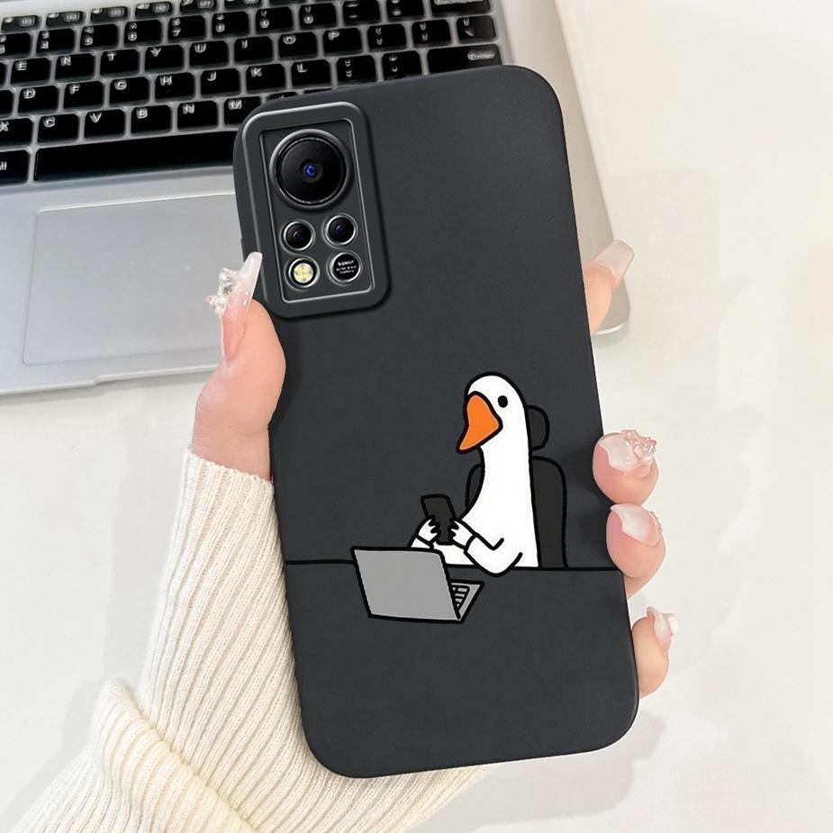 For Infinix Hot 11s NFC Case New Fashion Candy Painted Cover Silicone Case For Infinix Hot 11S X6812 X6812B Hot11s NFC Soft Bags