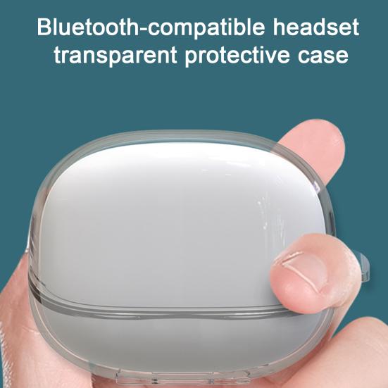 Earphone Shell Full Protection Drop-Proof Anti-Fingerprint Protective Case Transparent Earphone Cover