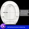 TLXT O-Shape Soft-Close Plastic Toilet Seat Cover