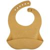 CANPOL 51/029 Silicone Bib with Pocket DOTS Yellow