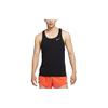 Running Tank Tops Men's Black Crew Neck Moderate DQ4733-010