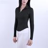 Womens Long Sleeve Compression Workout Top - Quick Dry Stretch Fitness Yoga Shirt Running Gym Dance Fall Winter