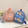 Zaino per la scuola materna a grande capacità con stampa a tema per bambini, zaino da viaggio leggero, cartone animato, alla moda, di alta qualità, carino