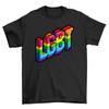 Pride_70 LGBT T-Shirt - Zeige deine Farben mit Stolz! Regenbogen-Vibes, Lustiges T-Shirt, U
