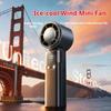 Bladeless Design Personal Cooling Fan Foldable Portable Electric Fans Handheld Mini Fan Camping