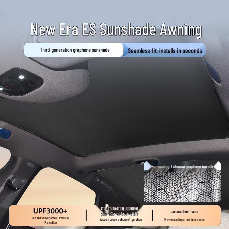 Graphene Ice Crystal Sunshade for New Era ES/ET Sunroof: Car Sun Protection & Heat Insulation