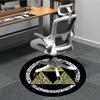Legend of Zelda Power Courage Office Round Area Rug, Indoor Mat Suitable For Office,Living Room Home Decor, Room Deco a0908134