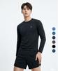 EZBUY Cool Guy Men'S Cooling Round Long Sleeve T-Shirt 5 Colors (Type B)