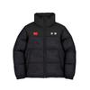 Li Ning Hot Pot Serie Winter Warm Dik Kort Comfortabel Eenvoudig Opstaande Kraag Winddicht Donsjack Uniseks Jas AYMV629-1+GUOQI-TIE