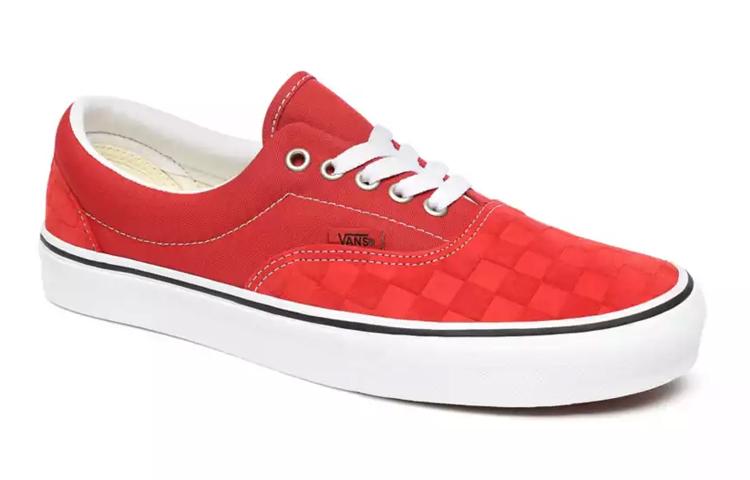 Vans Era 'Deboss Checkerboard - Pompeian Red'
