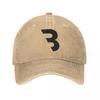 Λογότυπο Cbum CbumFitness Καπέλο Trucker Merchandise Vintage Distressed Denim Washed Snapback Cap for for Unisex Women Ρυθμιζόμενο