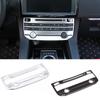 Car Center Air Conditioning Mode Button Frame Cover Trim Fit For Jaguar XE XEL XF XFL F-PACE 2016-2018 Auto