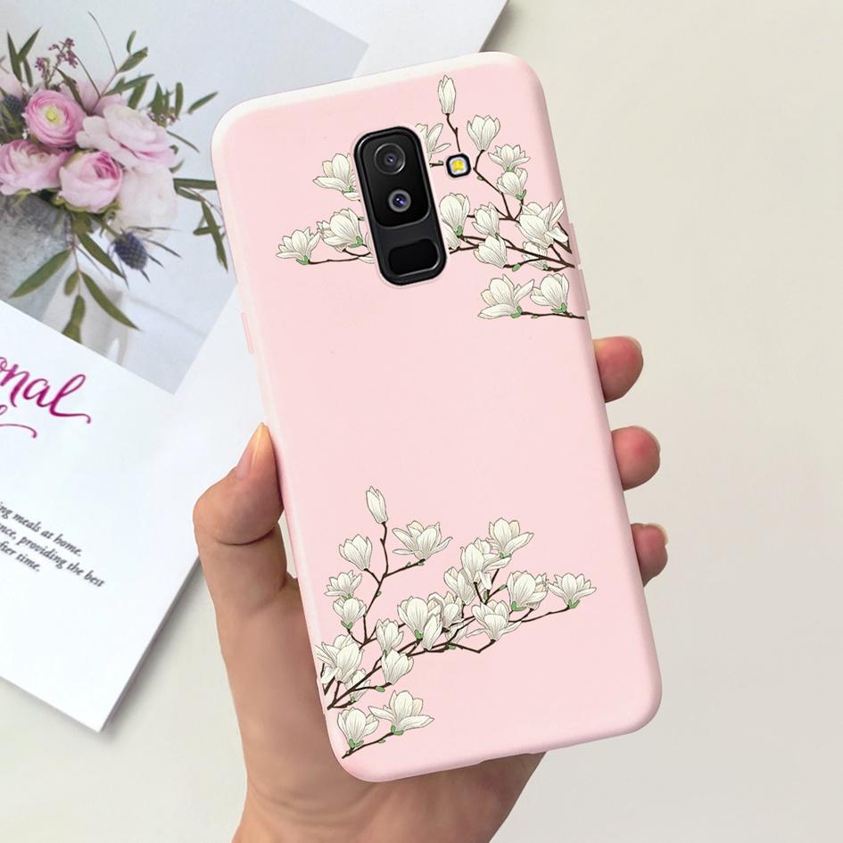 For Samsung Galaxy A6 Plus 2018 Case A605 SM-A605F Phone Cover Cute Astronaut Soft Silicone Funda For Samsung A6 2018 A600F Capa