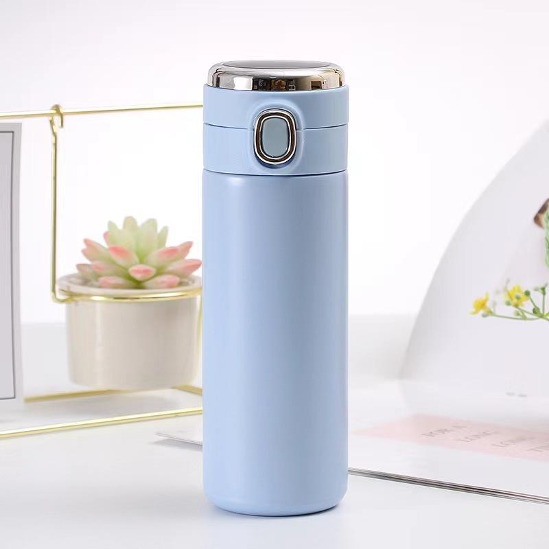 Simple Steel Snap Cover Pea Cup Handy Lock Vacuum Insulated Cup Water Cup Durable Durable Useful Useful Safe Safe