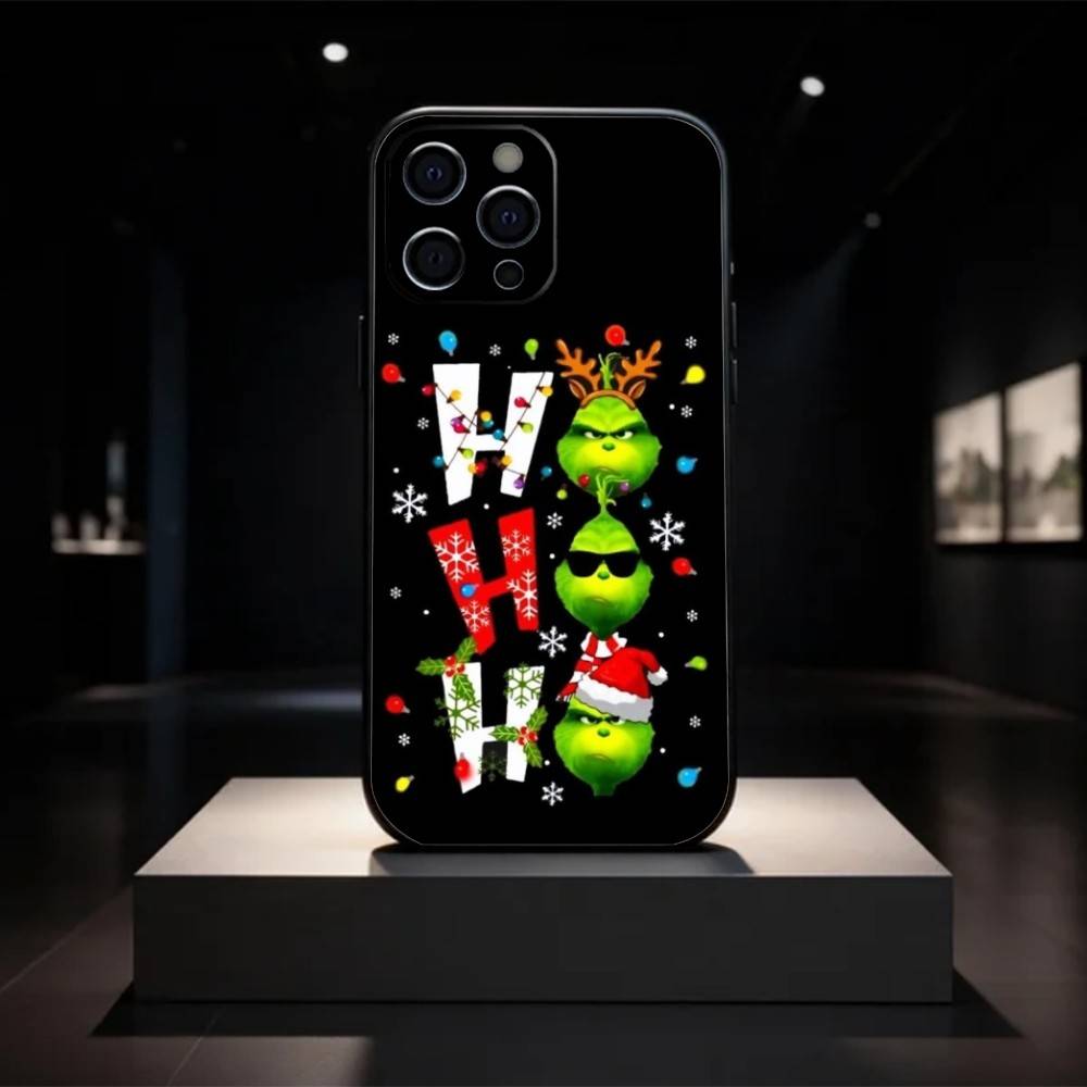 C-Weihnachts G-Grüne M-Monster Handyhülle Silikon Weich Für IPhone 17 16 15 14 13 12 11 X XR Plus Pro Max Plus