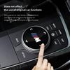 -Car Interior Multimedia Knob Emblem Sticker Decal Accessories For BMW M X1 X3 X5 X7 M3 M4 M5 G30 G20 G32 G11 G12 F40 F30 F20 F1
