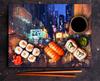 Glass Board Cutting Board 52X40 City