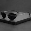 New Ultralight Rimless Men Driving Sunglasses Rectangle Neo Style Polarized Steampunk Y2k Sunglasses UV400