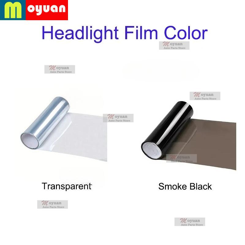2024-2025 For BYD Qin L DM-i Car Headlight Protective Car Film Headlamp Transparent Black TPU Exterior Sticker Car Accessories