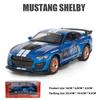 Mit Display-Sockel 1/32 Legierung Druckguss Mustang Automobil GT500 Automodell Simulation Sound und Licht Kinderspielzeugauto Junge Geschenk Weihnachtsgeschenk