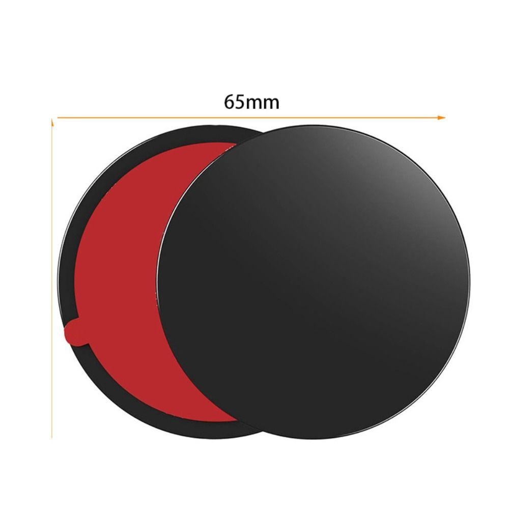2PCS Disc Pad Base Mobile Phone Sticker Suction Cup Adhesive Adhesive Sticker GPS Holder Car Use