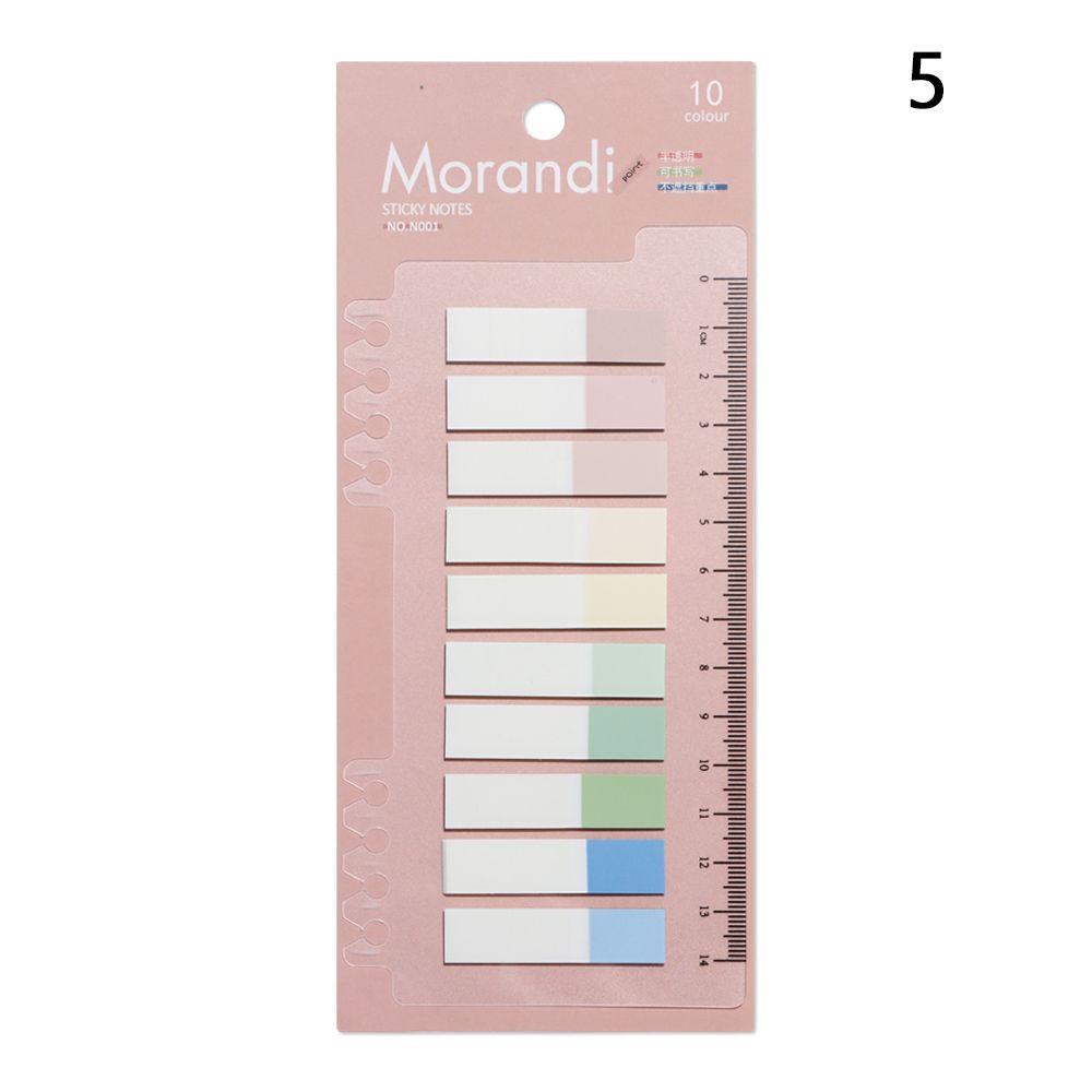 Tab Strip Bookmark Index Flags Office Supplies Loose-leaf Memo Pad Sticky Notes Paster Sticker