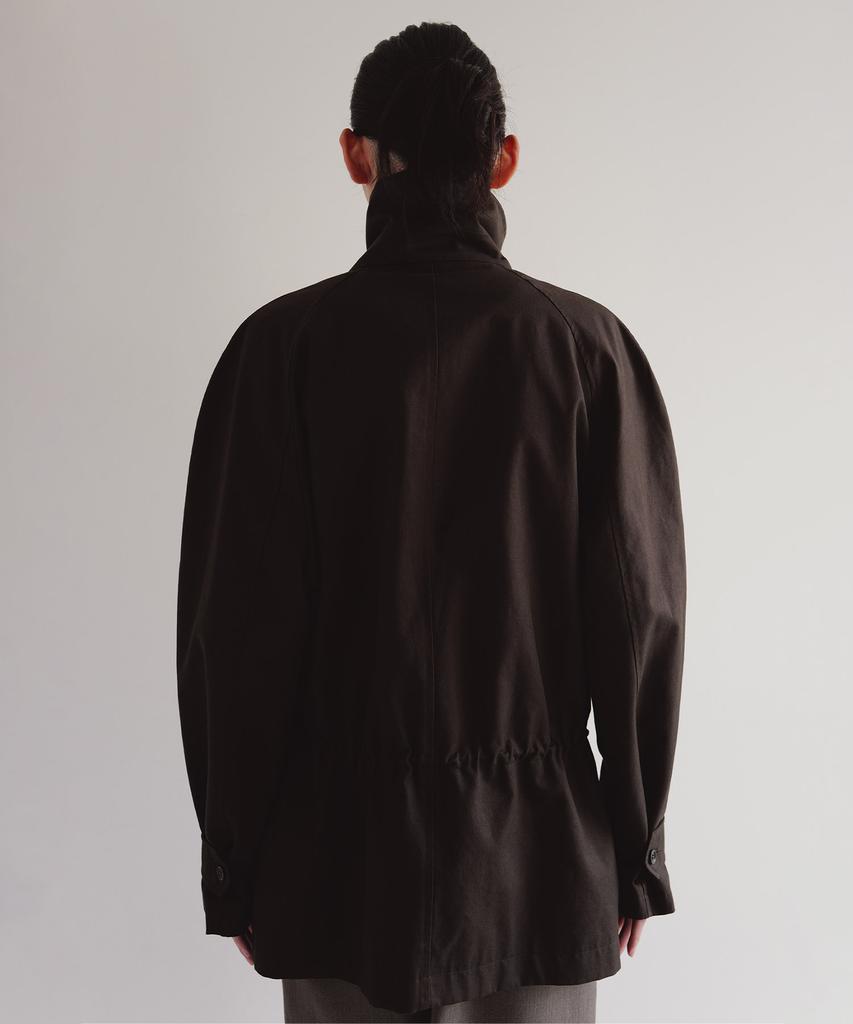 BLANKROOM HER Contour Shell Jacket_Espresso