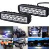 Drl Car Daytime Running Lights 18W Auto Fog Driving Lamps Super White Bright