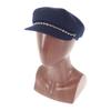 HERMES 58 Casquette Navy Cashmere Women