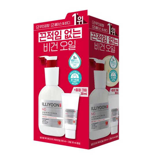 ILLIYOON MD Redich Oil 200ML + Cream 30ML Promotion
