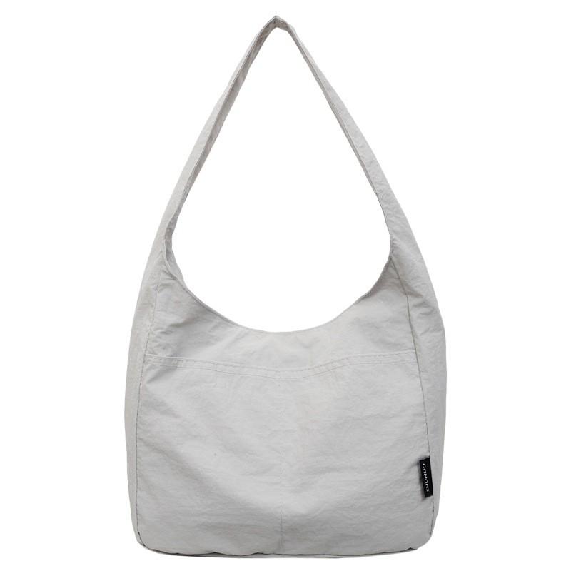 Borsa Tote Minimalista in Tela con Cerniera per Uso Quotidiano Casual