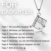 Titanium Steel Love Letter Pendant Necklace for Couples - Clavicle Chain for Girls.