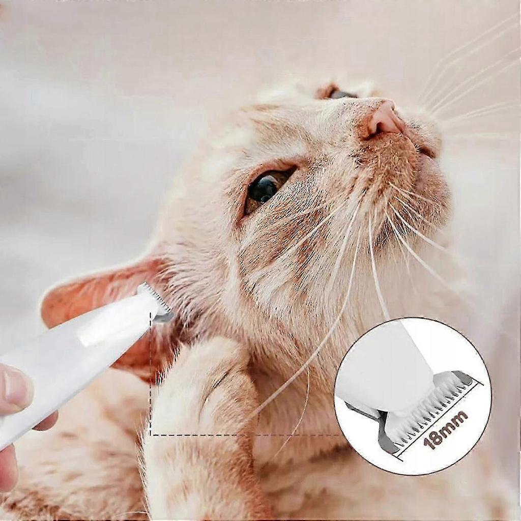 Lime à ongles pour chien avec lumière LED, Tondeuse à ongles étanche pour animaux de compagnie, Lame de 18 mm, Sûre et silencieuse pour chiens et chats, Modèle 2025
