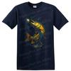 Muskie Fishing T Shirt Fish Artwork Angler Gift Adventure Tee