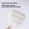 Pala per Lettiera per Gatti in Plastica con Design a Rete a 3 Strati, Pala Profonda, Raccogli Feci per Lettiera del Gatto