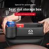 Automašīnas sēdekļa spraugu uzglabāšanas kaste priekš 2 3 5 6 SKYACTIV Axela Atenza CX30 CX5 CX8 CX9 MX5 RX8 RX7 BT50 Interjera aksesuāri